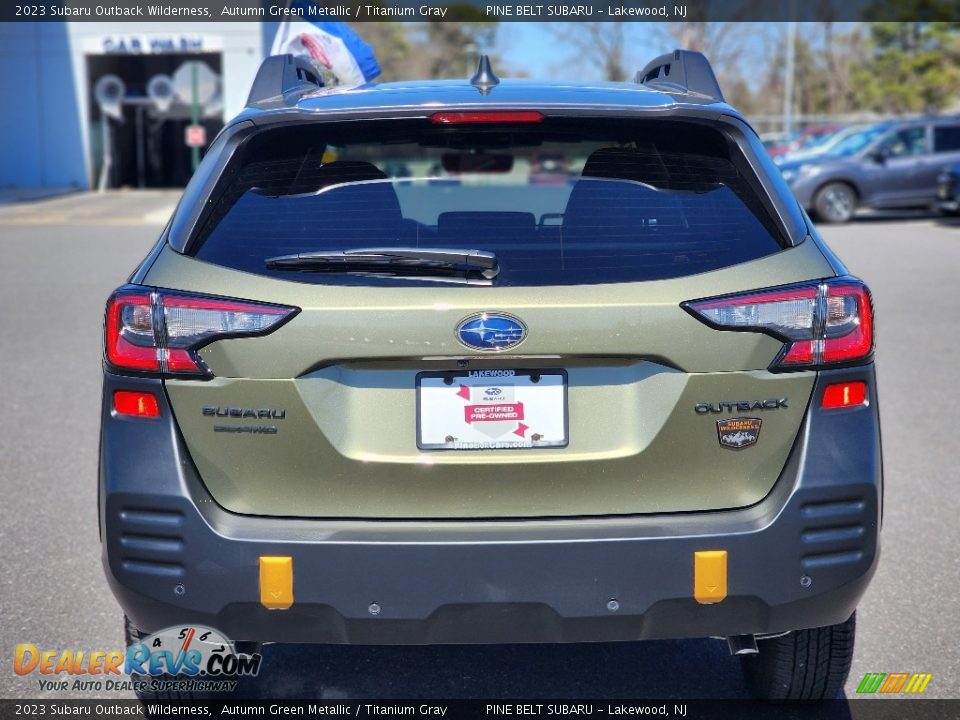 2023 Subaru Outback Wilderness Autumn Green Metallic / Titanium Gray Photo #20