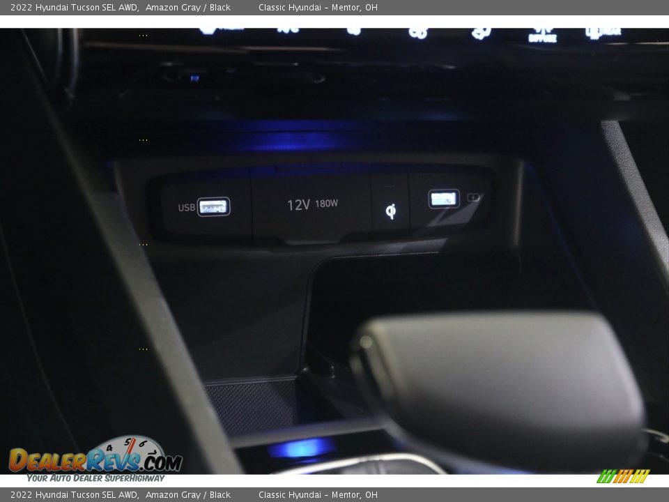 2022 Hyundai Tucson SEL AWD Amazon Gray / Black Photo #12