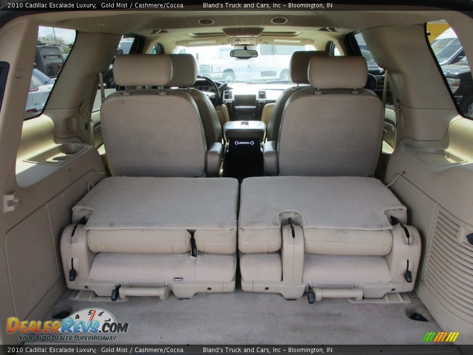 2010 Cadillac Escalade Luxury Gold Mist / Cashmere/Cocoa Photo #26