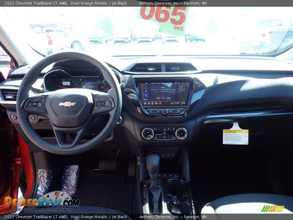 2023 Chevrolet TrailBlazer LT AWD Vivid Orange Metallic / Jet Black Photo #13
