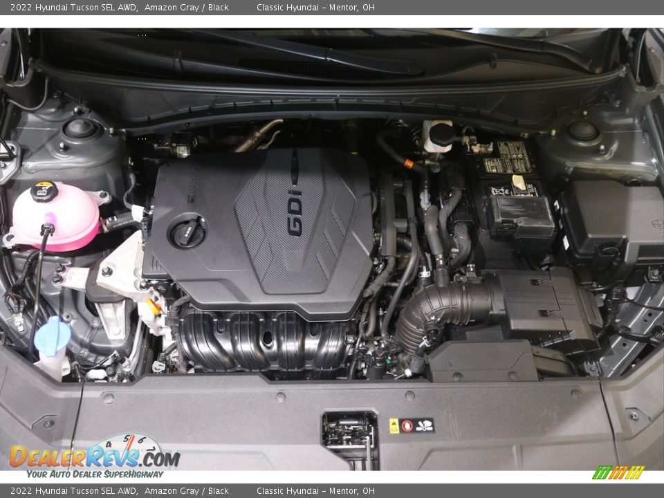 2022 Hyundai Tucson SEL AWD Amazon Gray / Black Photo #19