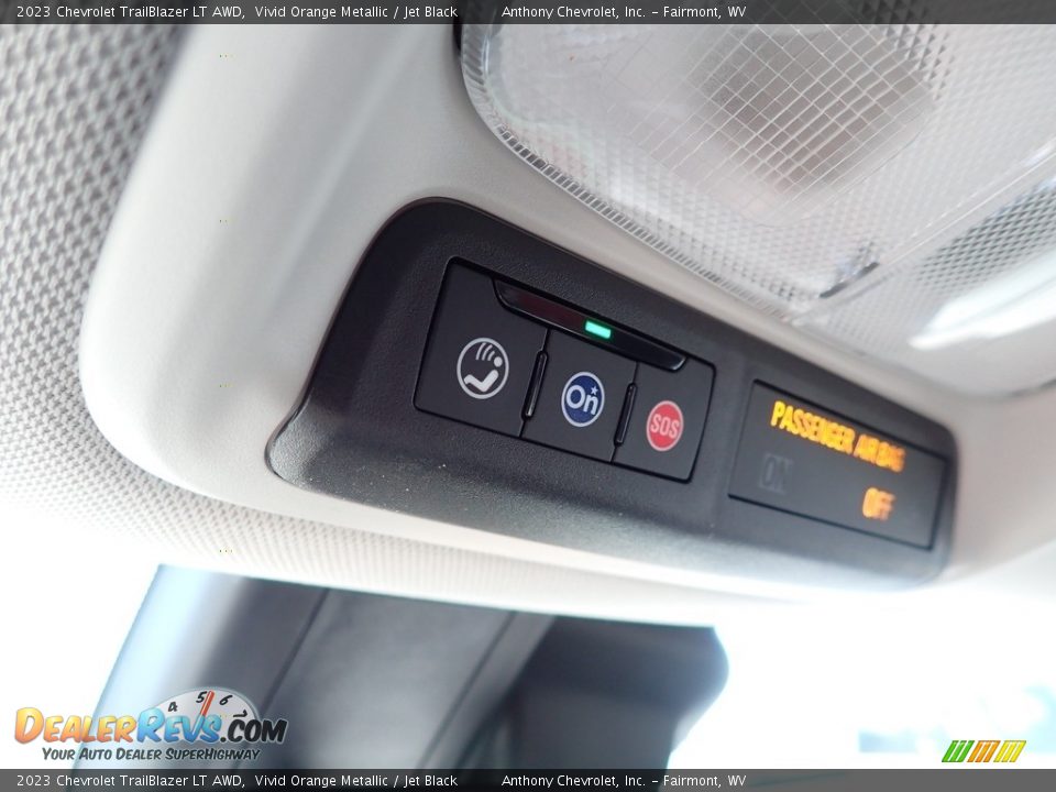 2023 Chevrolet TrailBlazer LT AWD Vivid Orange Metallic / Jet Black Photo #18