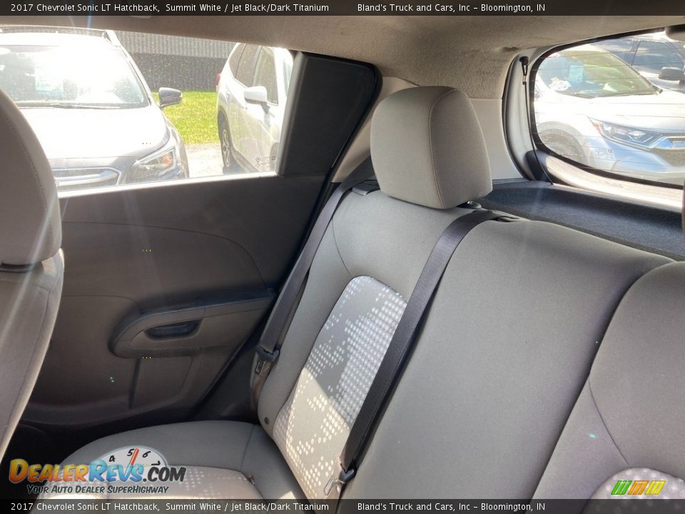 2017 Chevrolet Sonic LT Hatchback Summit White / Jet Black/Dark Titanium Photo #16