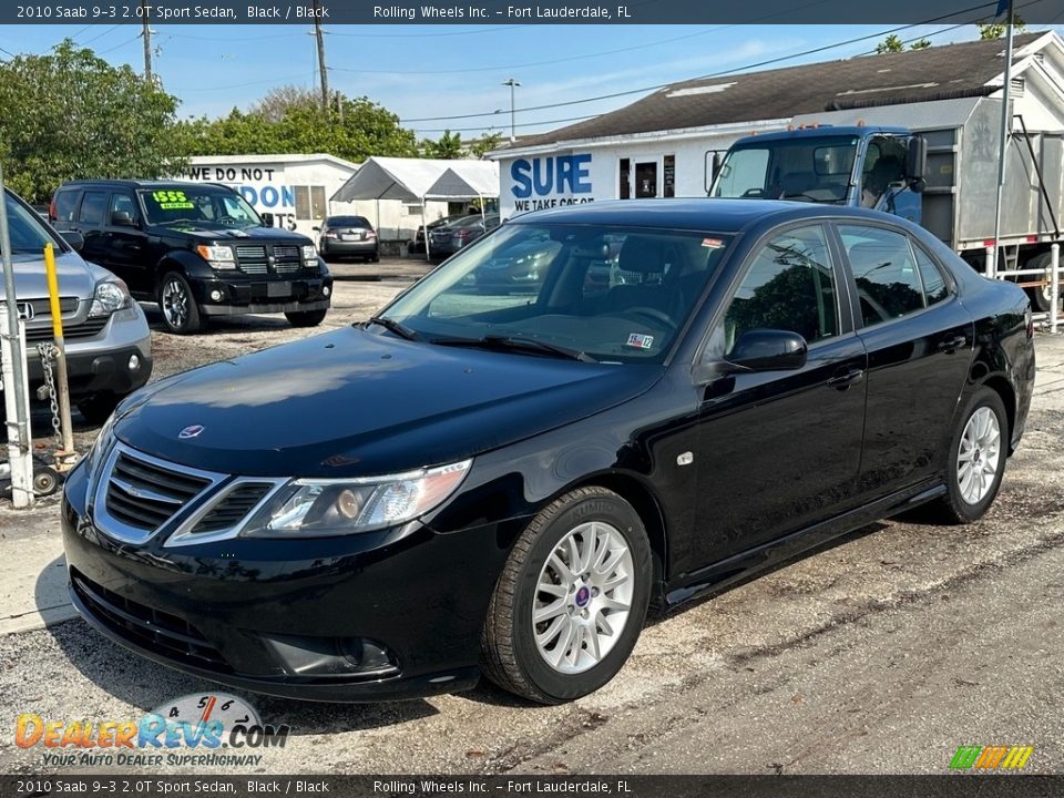 Front 3/4 View of 2010 Saab 9-3 2.0T Sport Sedan Photo #1