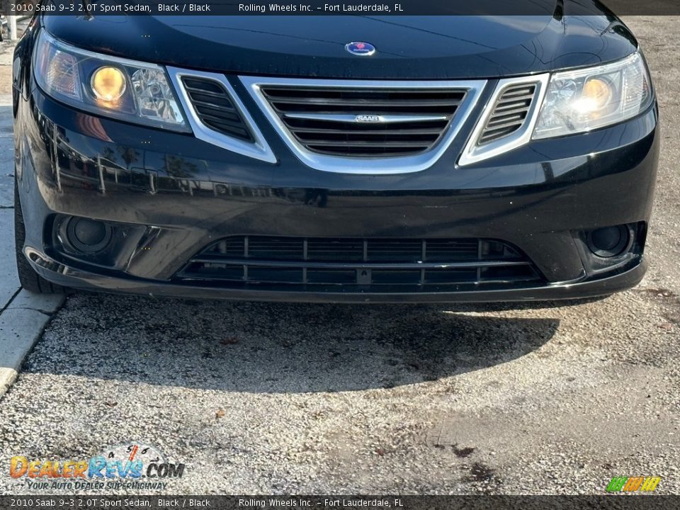 2010 Saab 9-3 2.0T Sport Sedan Black / Black Photo #3