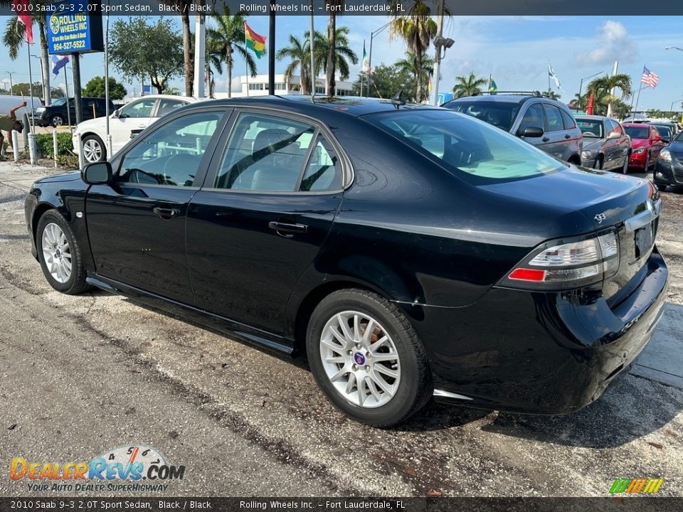 Black 2010 Saab 9-3 2.0T Sport Sedan Photo #5