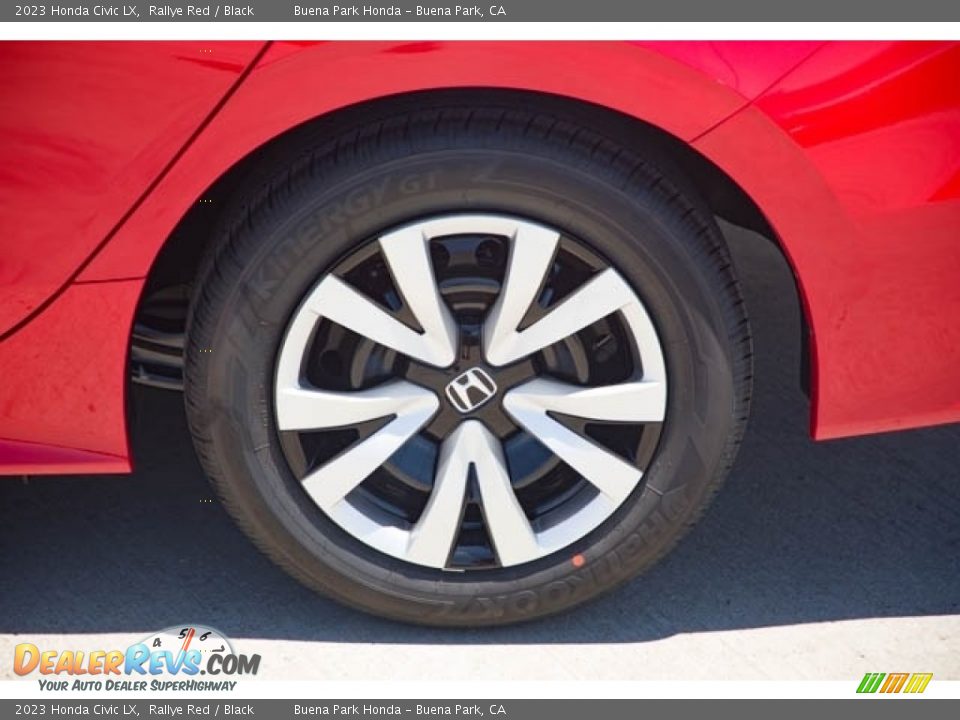 2023 Honda Civic LX Rallye Red / Black Photo #12