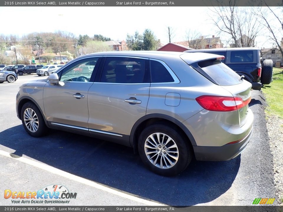 2016 Lincoln MKX Select AWD Luxe Metallic / Cappuccino Photo #2