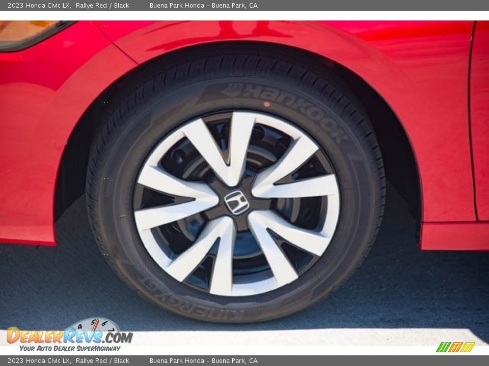 2023 Honda Civic LX Rallye Red / Black Photo #13