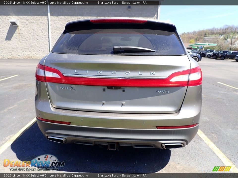 2016 Lincoln MKX Select AWD Luxe Metallic / Cappuccino Photo #3