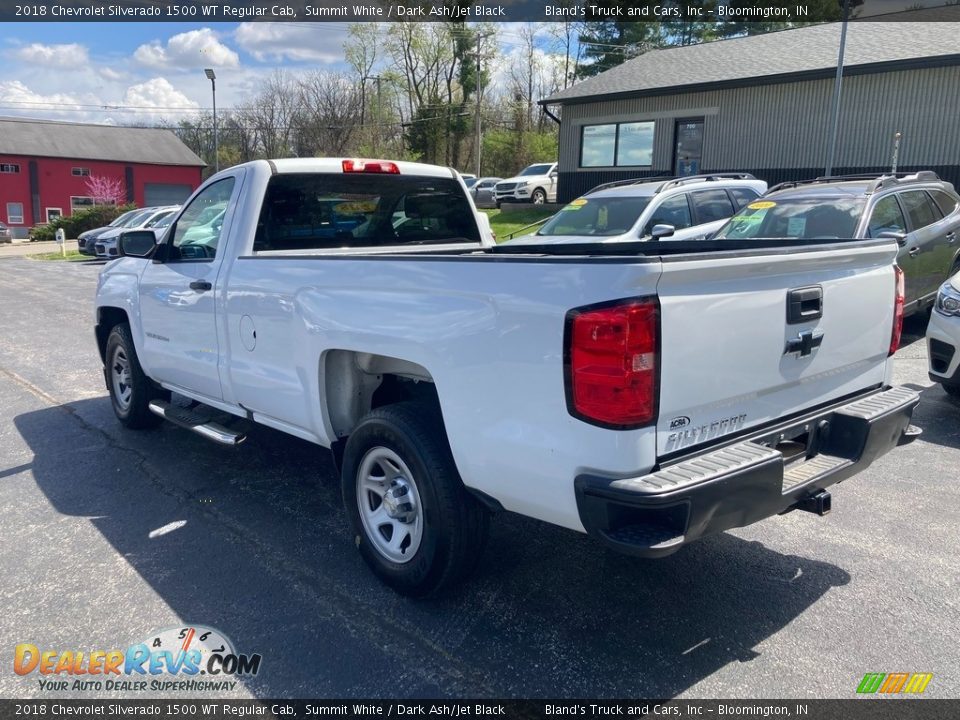 2018 Chevrolet Silverado 1500 WT Regular Cab Summit White / Dark Ash/Jet Black Photo #5