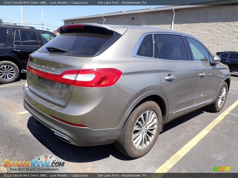 2016 Lincoln MKX Select AWD Luxe Metallic / Cappuccino Photo #4