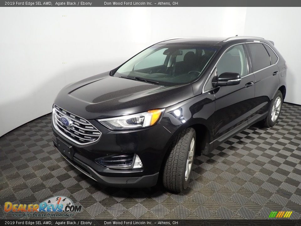 2019 Ford Edge SEL AWD Agate Black / Ebony Photo #9