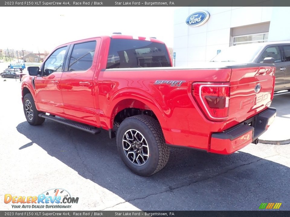 2023 Ford F150 XLT SuperCrew 4x4 Race Red / Black Photo #3