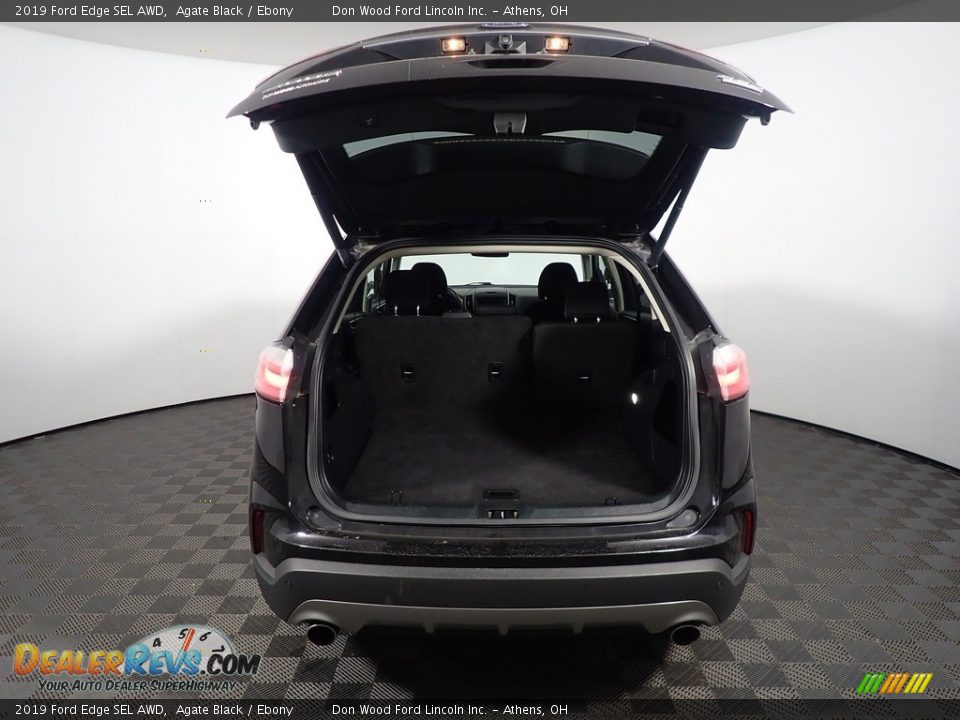2019 Ford Edge SEL AWD Agate Black / Ebony Photo #14