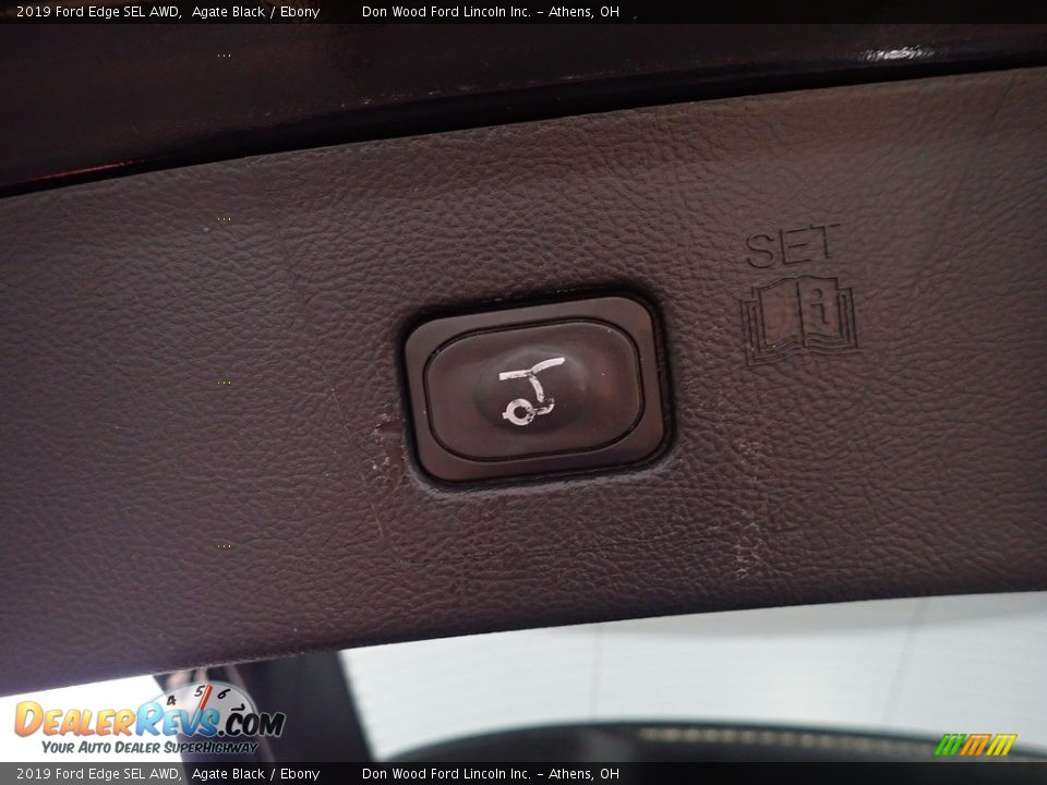 2019 Ford Edge SEL AWD Agate Black / Ebony Photo #15