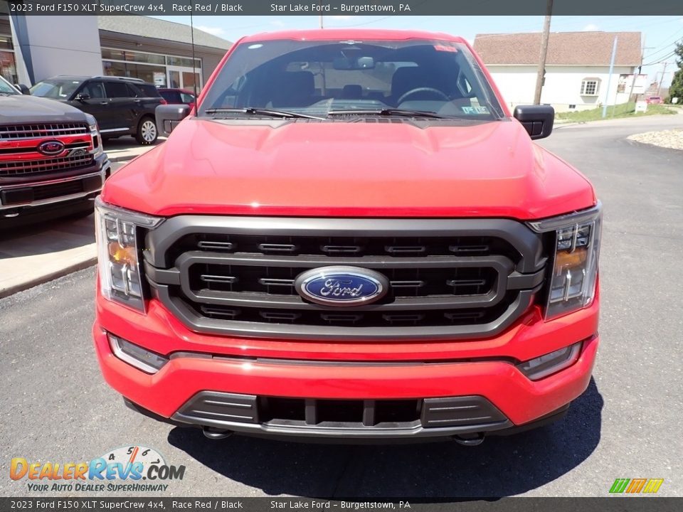 2023 Ford F150 XLT SuperCrew 4x4 Race Red / Black Photo #8