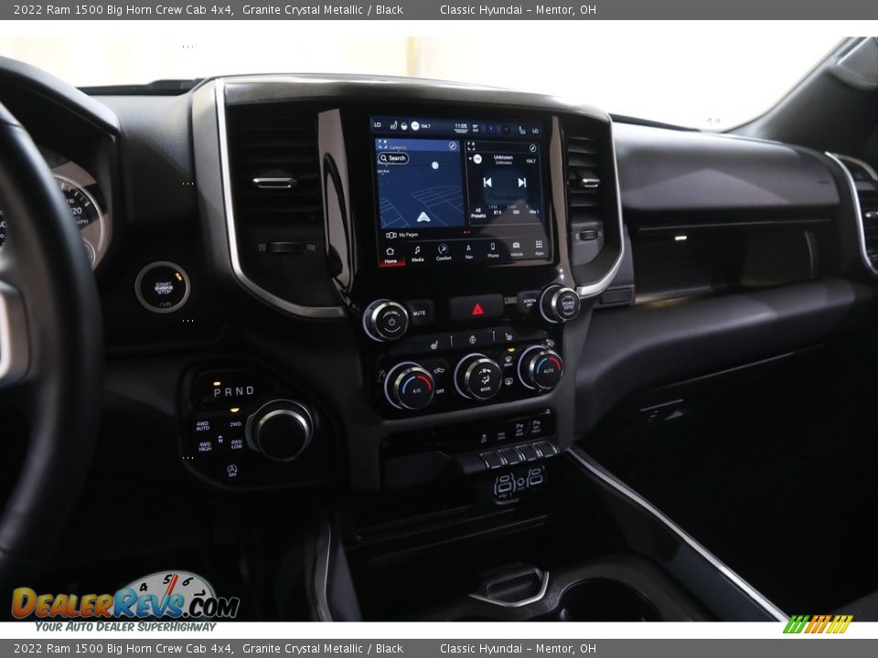 2022 Ram 1500 Big Horn Crew Cab 4x4 Granite Crystal Metallic / Black Photo #9