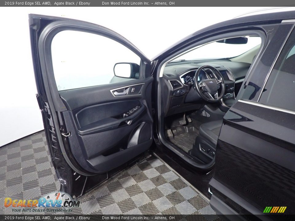2019 Ford Edge SEL AWD Agate Black / Ebony Photo #20