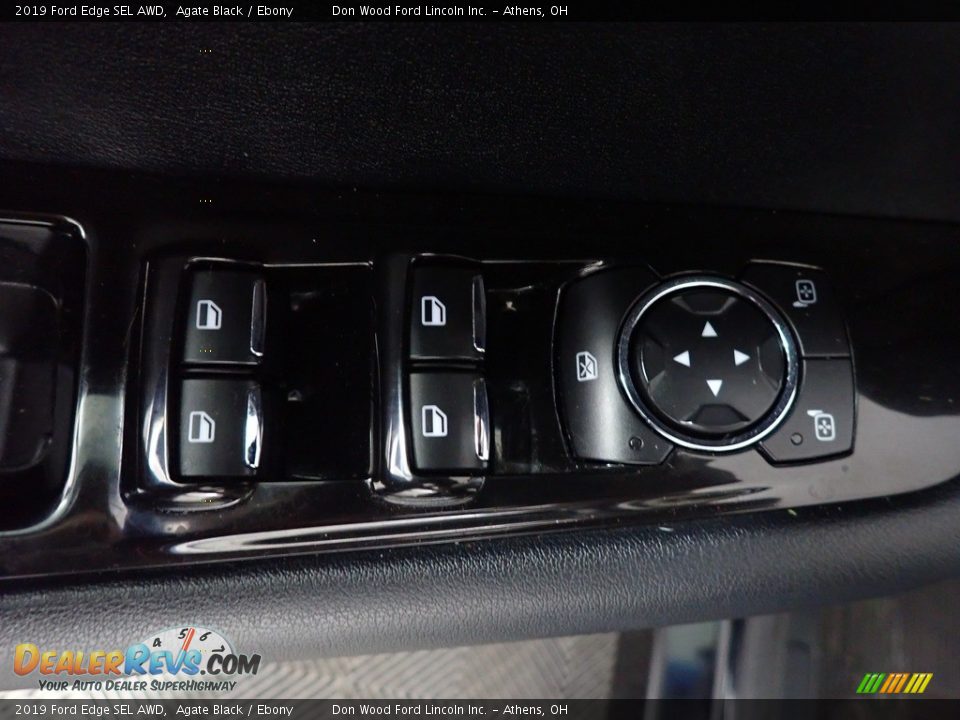 2019 Ford Edge SEL AWD Agate Black / Ebony Photo #21