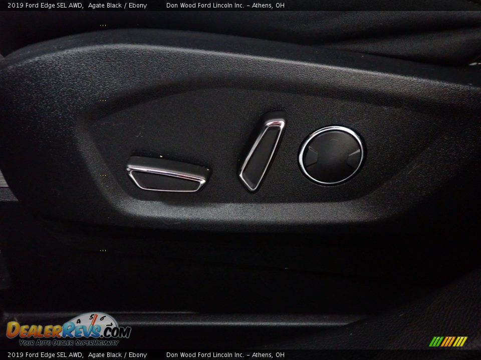2019 Ford Edge SEL AWD Agate Black / Ebony Photo #23