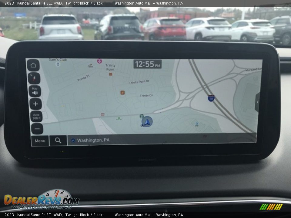 2023 Hyundai Santa Fe SEL AWD Twilight Black / Black Photo #4