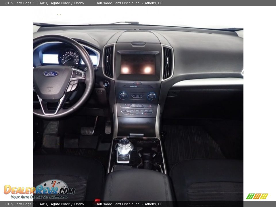 2019 Ford Edge SEL AWD Agate Black / Ebony Photo #25