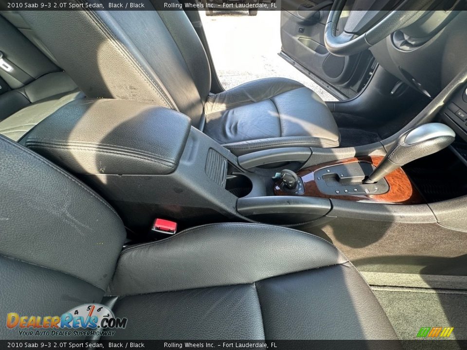 2010 Saab 9-3 2.0T Sport Sedan Black / Black Photo #29