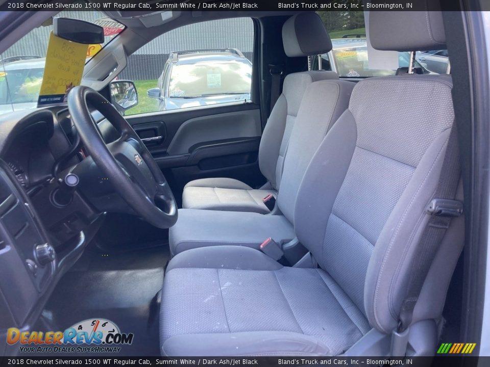 Front Seat of 2018 Chevrolet Silverado 1500 WT Regular Cab Photo #30