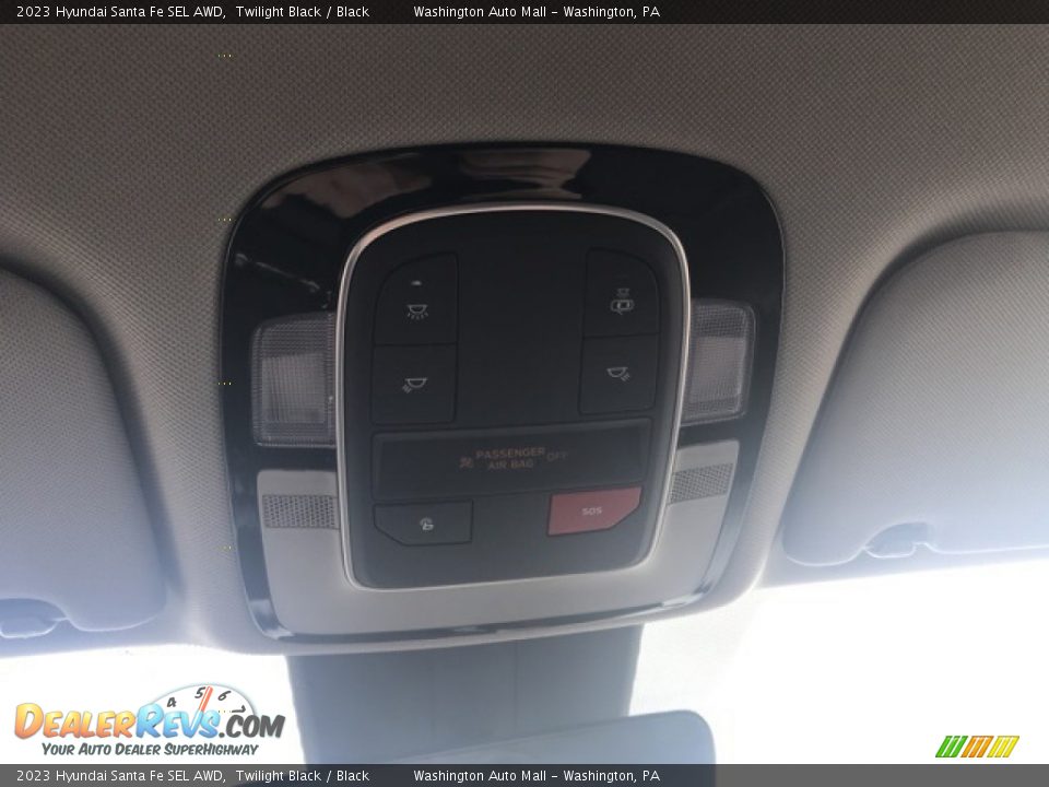 2023 Hyundai Santa Fe SEL AWD Twilight Black / Black Photo #9
