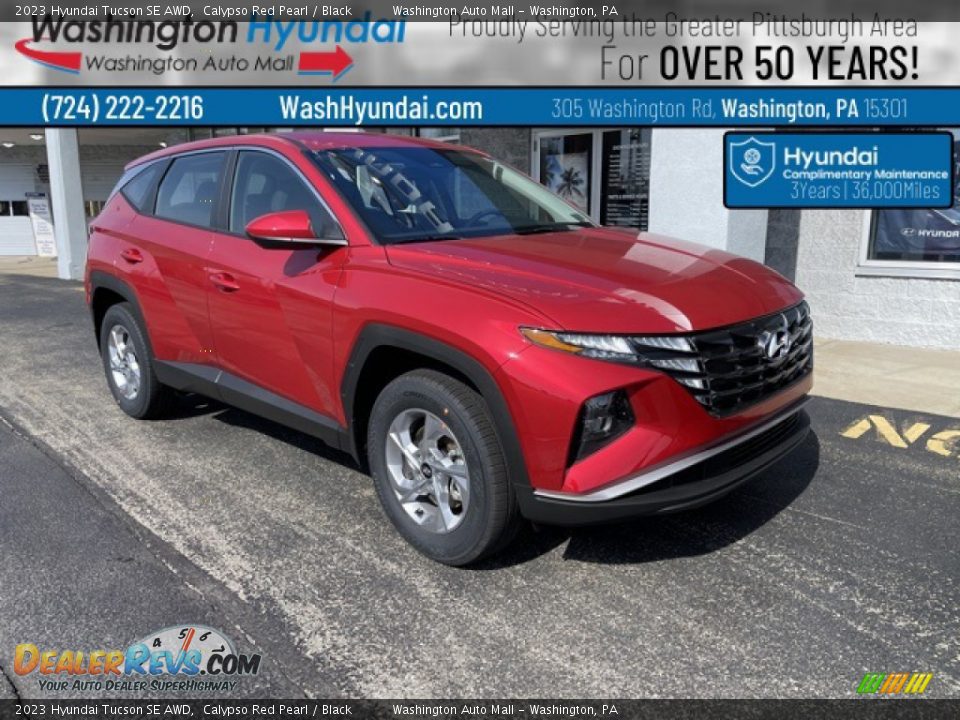 2023 Hyundai Tucson SE AWD Calypso Red Pearl / Black Photo #1