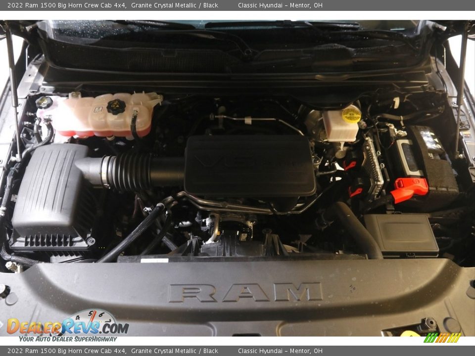 2022 Ram 1500 Big Horn Crew Cab 4x4 Granite Crystal Metallic / Black Photo #23