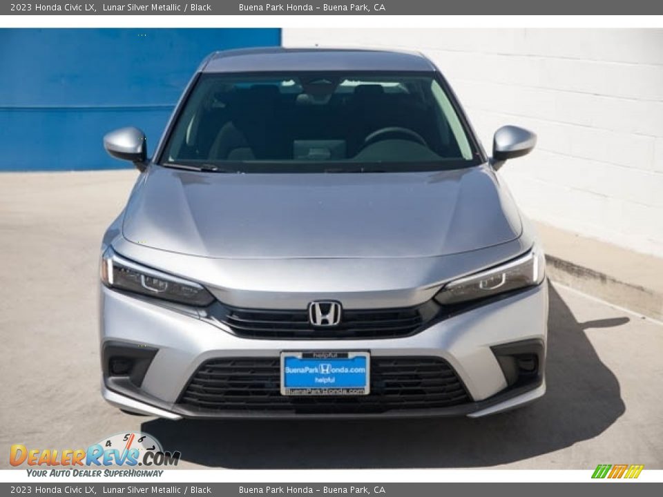 2023 Honda Civic LX Lunar Silver Metallic / Black Photo #3