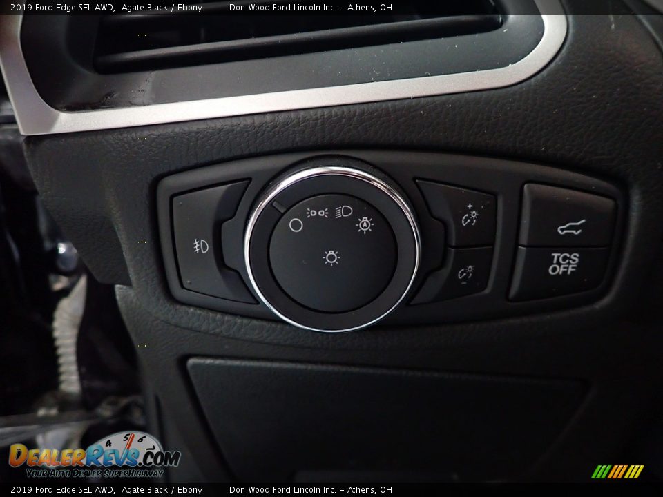 2019 Ford Edge SEL AWD Agate Black / Ebony Photo #31