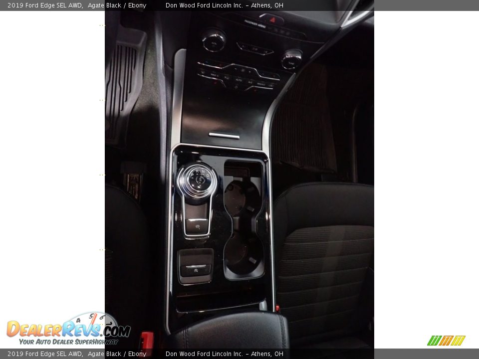 2019 Ford Edge SEL AWD Agate Black / Ebony Photo #32