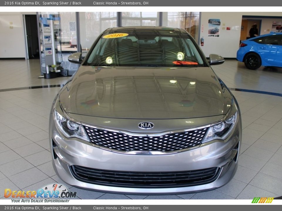 2016 Kia Optima EX Sparkling Silver / Black Photo #2