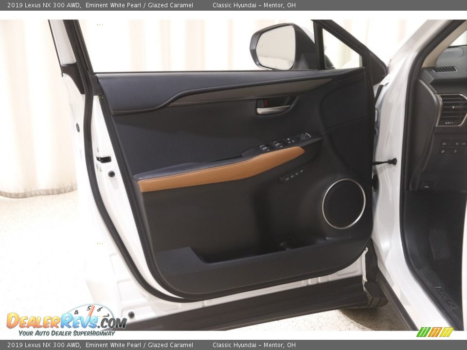 2019 Lexus NX 300 AWD Eminent White Pearl / Glazed Caramel Photo #4