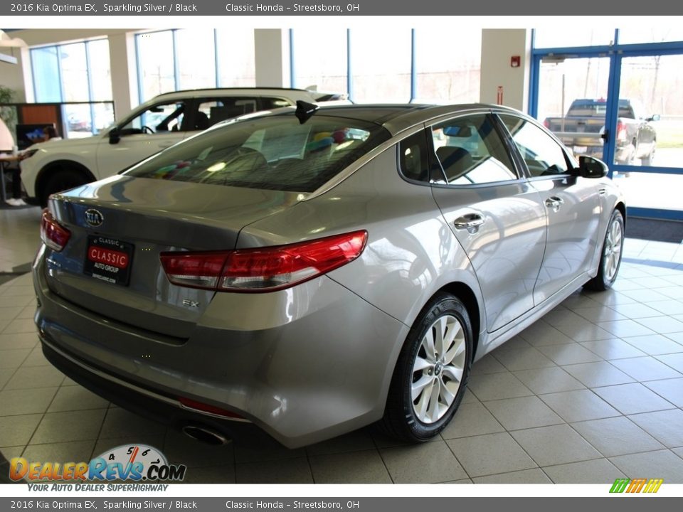 2016 Kia Optima EX Sparkling Silver / Black Photo #7