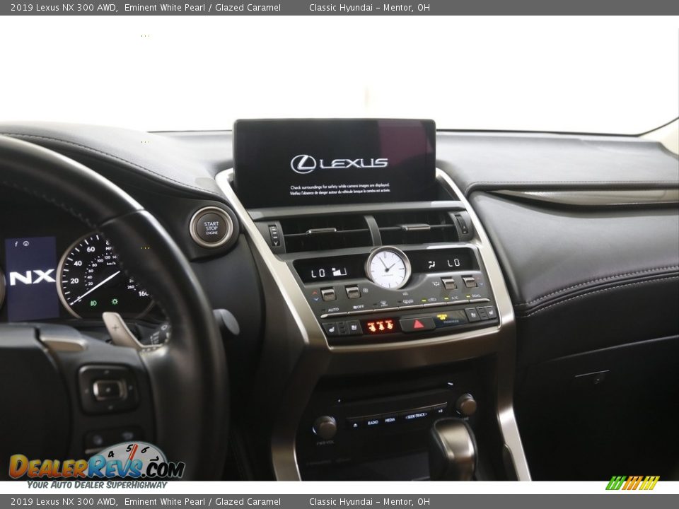 2019 Lexus NX 300 AWD Eminent White Pearl / Glazed Caramel Photo #9