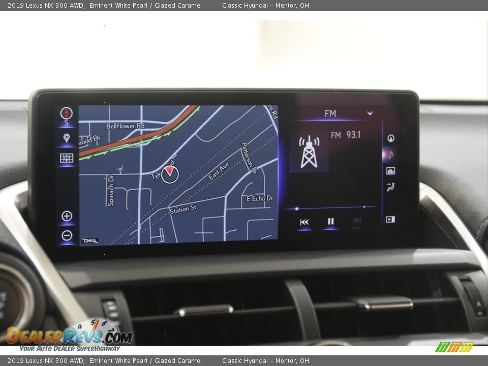 2019 Lexus NX 300 AWD Eminent White Pearl / Glazed Caramel Photo #10