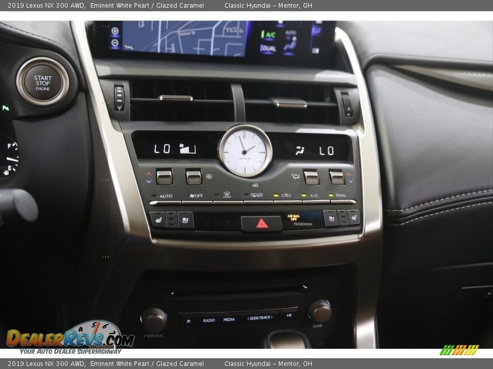 2019 Lexus NX 300 AWD Eminent White Pearl / Glazed Caramel Photo #14