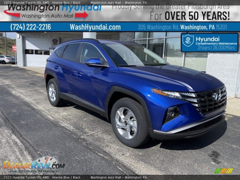 2023 Hyundai Tucson SEL AWD Intense Blue / Black Photo #1