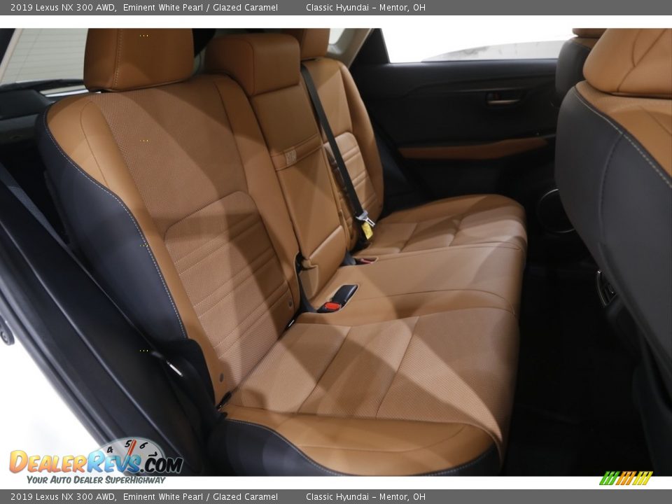 2019 Lexus NX 300 AWD Eminent White Pearl / Glazed Caramel Photo #18