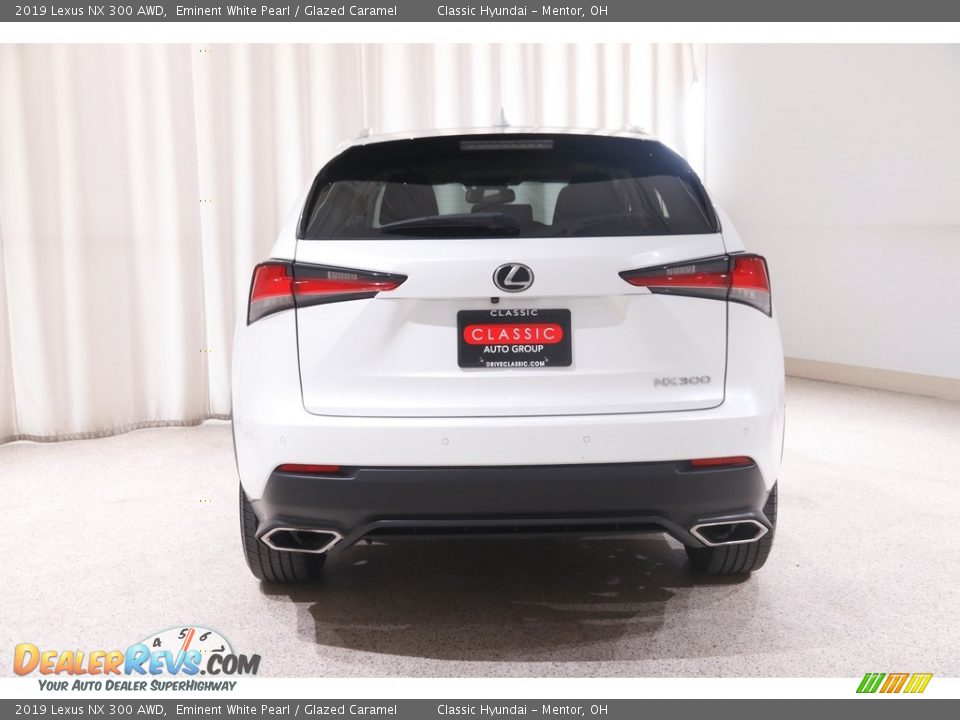 2019 Lexus NX 300 AWD Eminent White Pearl / Glazed Caramel Photo #20