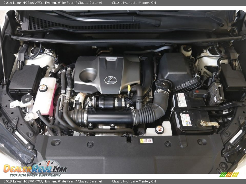 2019 Lexus NX 300 AWD Eminent White Pearl / Glazed Caramel Photo #21
