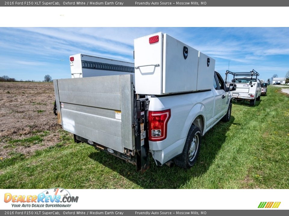 2016 Ford F150 XLT SuperCab Oxford White / Medium Earth Gray Photo #4