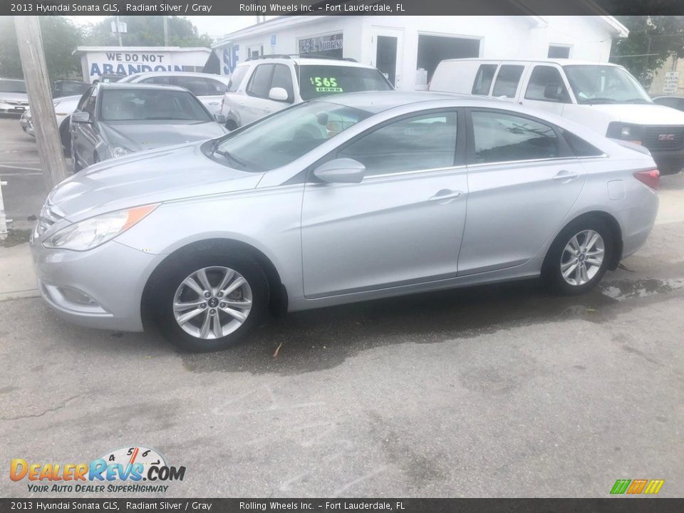 2013 Hyundai Sonata GLS Radiant Silver / Gray Photo #3