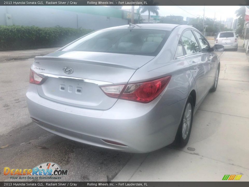 2013 Hyundai Sonata GLS Radiant Silver / Gray Photo #5