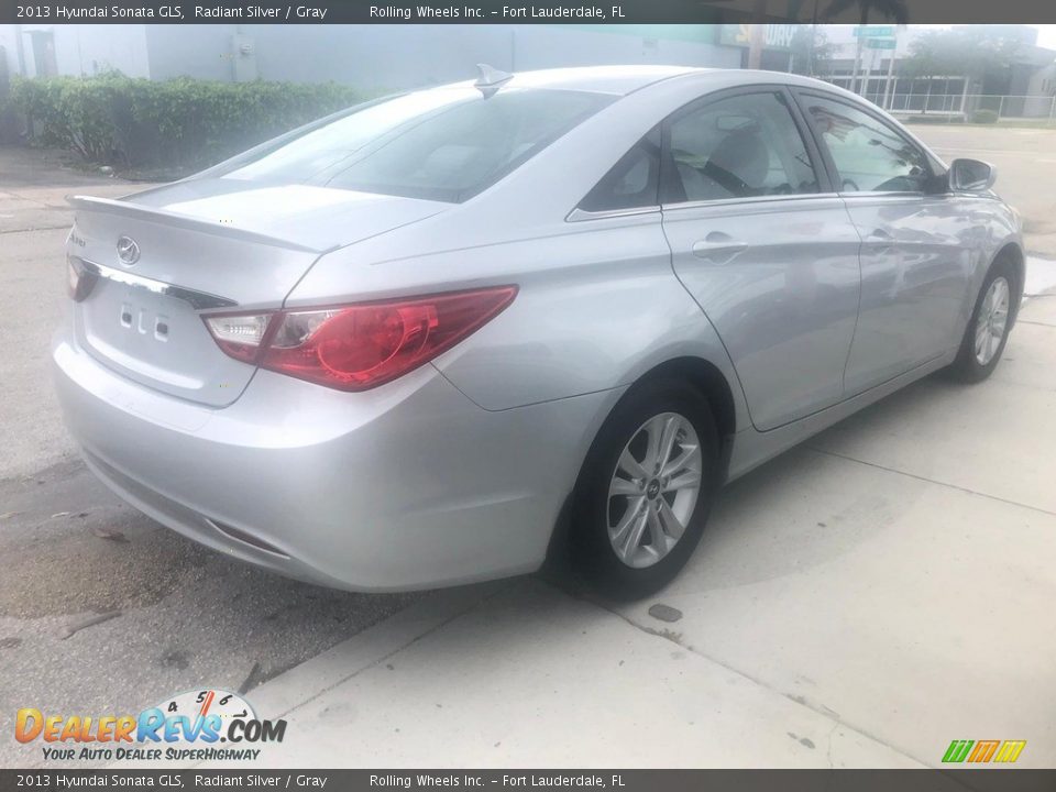 2013 Hyundai Sonata GLS Radiant Silver / Gray Photo #6