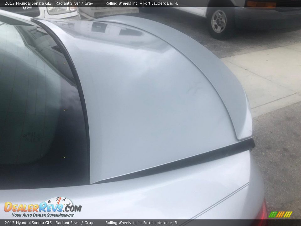2013 Hyundai Sonata GLS Radiant Silver / Gray Photo #7